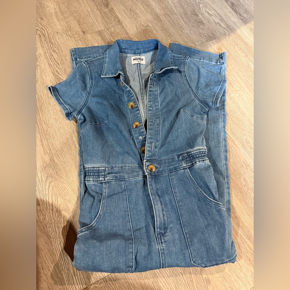 Show Me Your MuMu Emery Jumpsuit Size M - Picture 3 of 3